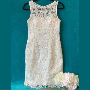 Final price. Adrianna Papell white dress